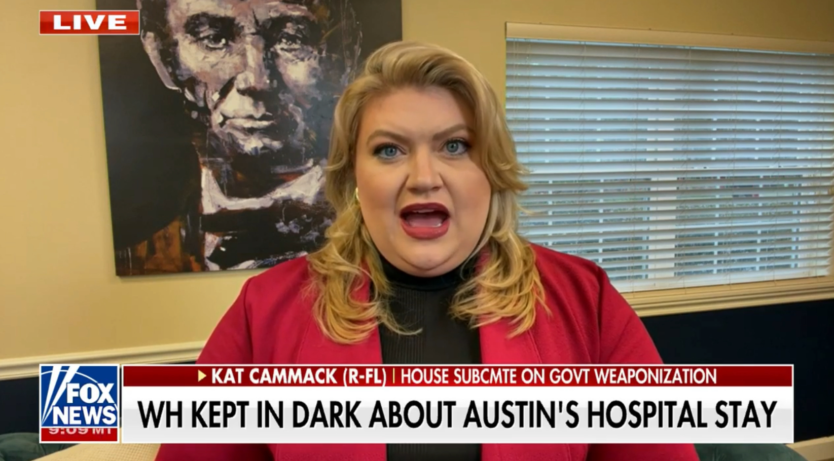 Kat Cammack alarmed over Lloyd Austin's secretive hospital stay: 'Not fit' for office